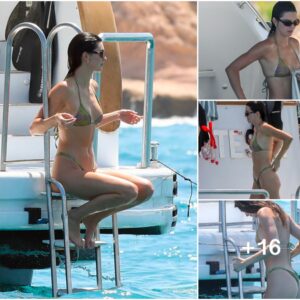 Kendall Jenner Radiates Confidence in Bikini Glamour Aboard a Yacht