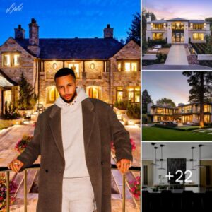 Exploring NBA Star Stephen Curry's Captivating $8.9 Million California Family Residence and his wife's Ideal Sanctuary for Their Five-Child Family