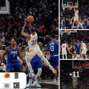 Paul George Takes Charge: Leads L.A. Clippers to Dominant Victory Over Phoenix Suns