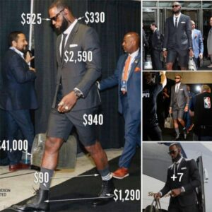 LeBron James Brings a Fresh Perspective to Suit Trousers: Transitioning from the Court to the Runway