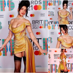 Dua Lipa Radiates Sensual Elegance in Daring Ensemble on the Red Carpet