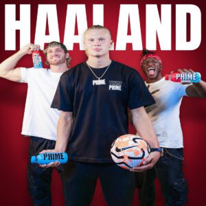 Erling Haaland Takes on YouTube Stars in Epic Penalty Shootout: Fun Showdown with Logan Paul and KSI Leaves Fans Cheering! ⚽🤣