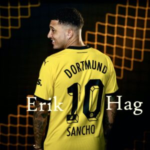 Jadon Sancho Officially Left Man Utd, Wearing A Shirt Full Of Meaning