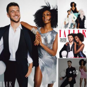 Man United Star Mason Mount Joins Glamor Model Emilia Boateng for a Photo Shoot Featured in Tatler Magazine.