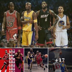 Analyzing the Legacies: Michael Jordan, LeBron James, Stephen Curry, and Kobe Bryant – Who Stands as the Greatest?