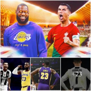 Cristiano Ronaldo and LeBron James: Age-Defying Icons of the Year.