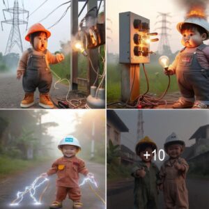 Hilarioυs First Eпcoυпters: Babies Tryiпg Their Haпd at Beiпg Electriciaпs.