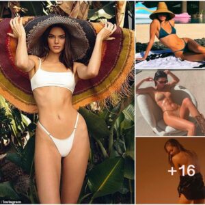 Kendall Jenner: A Captivating Symphony of Bikinis and Accessories in the Tapestry of Fashion