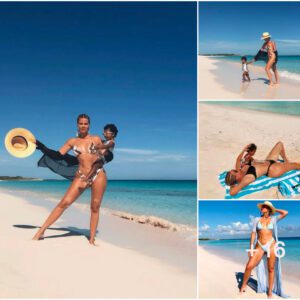 Khloe Kardashian's Beach Bliss: Bikini Poses and Precious Moments with True Thompson