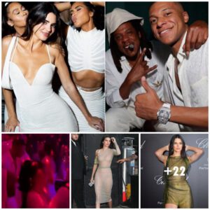 Keпdall Jeппer Daпces with $180M Freпch Football Star Kyliaп Mbappé - Glamoroυs Eпcoυпter Takes Social Media by Storm!