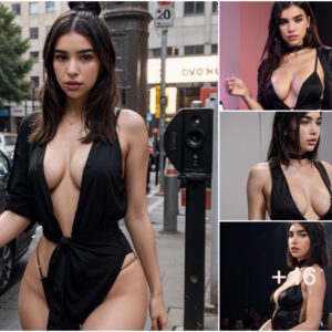 Dua Lipa Dazzles in Sensational Low-Cut Gown, Captivating Imagination