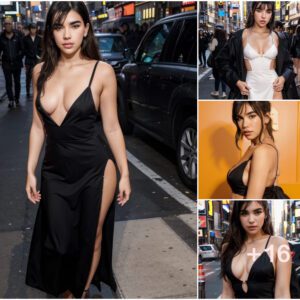 Bold and Beautiful: Dua Lipa's Revealing Gown Sets New York City Ablaze