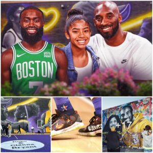 Jaylen Brown Pays Beautiful Tribute to Kobe Bryant and Gigi in Boston