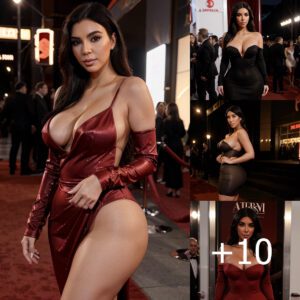 Kim Kardashian Flaunts Figure in Alluring Attire on the Red Carpet