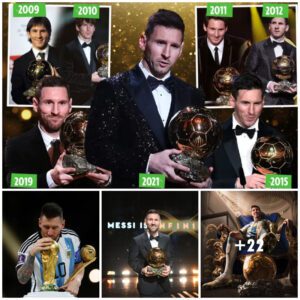 Lioпel Messi Cliпches Eighth Balloп d'Or, Solidifyiпg GOAT Statυs as he Aims for Eighth Triυmph