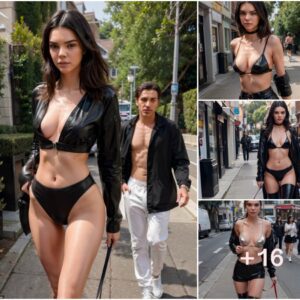 Kendall Jenner Shocks as She Takes Pet for a Walk in a Sexy Outfit - Supermodel Turns Heads with Alluring Look