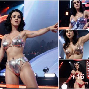 Fiery Seduction: Katy Perry Scorches the Stage with a Smoldering Show - A Blaze of Sexy Brilliance