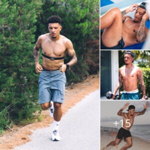 NON-STOP: Man Utd Outcast Star Jadon Sancho Maintains Fitness with Intense Workouts on Party Island Ibiza