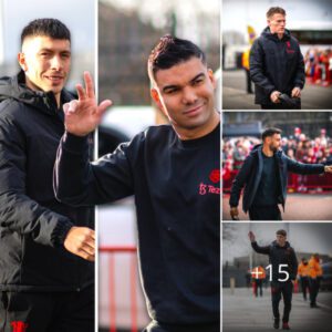 Casemiro, Lisandro Martinez, and Man Utd Players Present at OTF, Ready for the Important Showdown with Tottenham