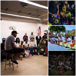 Kevin Durant's Slam Dunk of Inspiration: Fueling Dreams in Oakland with Swoosh Magic for Young Fans