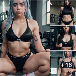 Billie Eilish Transforms in Photoshop: A Gym-Ready Photoshoot Redefines Fitness Glamour