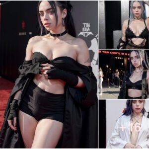 Billie Eilish's Bold and Alluring Red Carpet Stance: A Unique Fusion of Style and Charisma