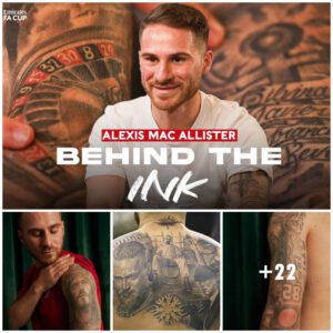 Liverpool midfielder Alexis Mac Allister reveals the tattoo he regrets