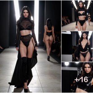 Kendall Jenner Stuns in a Sexy Runway Display: A Collection Full of Allure