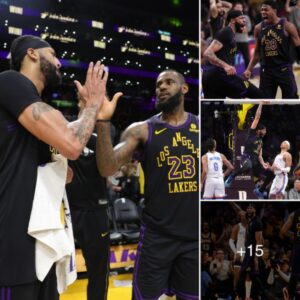 LeBron James and Anthony Davis Lead Lakers to 112-105 Victory Over the Oklahoma City Thunder