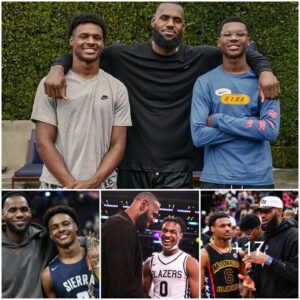 LeBron James Aspires to Share the Court with Son Bronny Before Culminating His Career