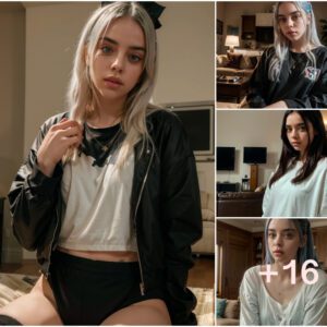 Billie Eilish: Alluring Beauty and Unique Charm Illuminate the Living Room Ambiance