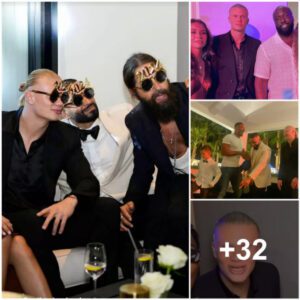 Erling Haaland Throws Spectacular New Year Bash in Dubai: A Star-Studded Affair with Anthony Joshua and Manchester City Celebrities