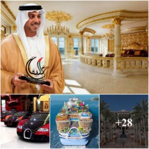 Sheikh Mansour's Opulent Empire Unveiled: A £17 Billion Extravaganza Boasting a Mega Yacht, Castle, and Supercar Fleet