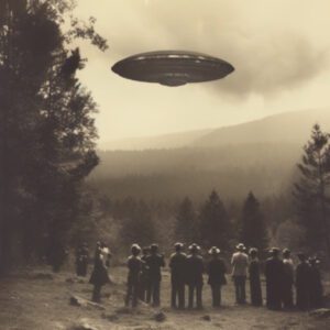 "Unearthed Photographs of a UFO Sighting in 1920."