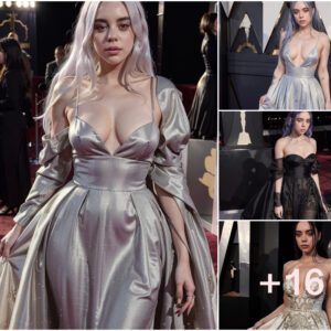 Billie Eilish Radiates Elegance in Alluring Gown at the Oscars: A Stunning Departure in Sexy Couture