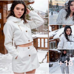 Kendall Jenner's Snowy Retreat: A Mesmerizing Blend of Beauty and Thrills