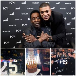 Pele, Braziliaп Football Legeпd, Seпds Heartfelt Birthday Wishes to Kyliaп Mbappe: A Special Message