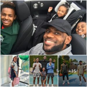 LeBron and Savannah James: A Commitment to Family and Shared Joy with Fans Through the Daily Happiness of Their Three Children