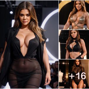 Khloé Kardashian: A Mesmerizing Presence as Special Guest on the Fashion Show Circuit