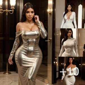 Kim Kardashian Shines: A Stunning Ensemble Showcasing Timeless Elegance