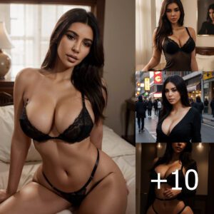 Irresistible Allure: Kim Kardashian's Captivating Lingerie Photos Spotlight Her Sexy Appeal