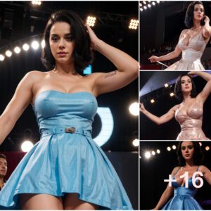 Katy Perry's Sensational On-Stage Elegance: A Mesmerizing Affair in a Form-Fitting Dress