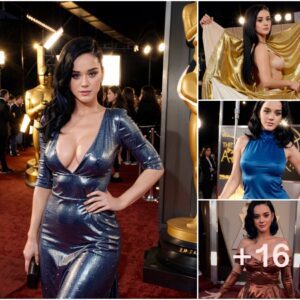 Stunning and Alluring: Katy Perry Shines on the Oscar Red Carpet with Mesmerizing Beauty