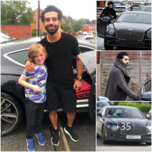 KING’S MANNER: Mohamed Salah Cruises in Style with a New Bentley in England, Sending Football Fans into a Frenzy Over Its Stunning Elegance.