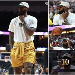 LeBron James' Fashion Forward Flair Takes Center Stage as He Flaunts Stylish Sideline Looks During Lakers Game Absence.