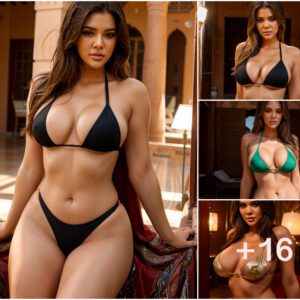 Khloé Kardashian's Exquisite Elegance: A Mesmerizing Bikini Sojourn in the Enchanting City of Marrakech, Morocco