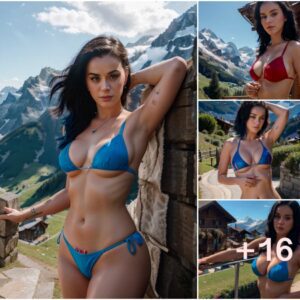 Katy Perry's Allure in the Swiss Alps: Bikini Beauty Amidst Alpine Majesty