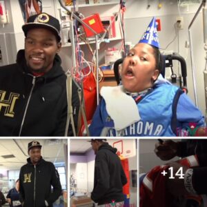 Heartwarming Surprise: Kevin Durant Makes Sick Young Fan's Birthday Wish Come True