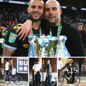 "Pep Guardiola's Heartfelt Dinner: Man City Manager Pleads with Kyle Walker to Extend Stay"