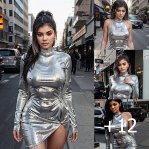 Radiant Glamour: Kylie Jenner's Provocative Style Evolution Explored